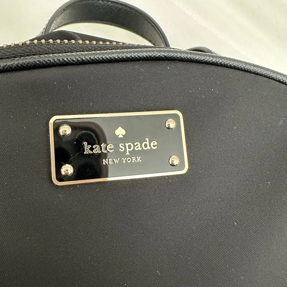 Kate Spade Backpack with Gold Details - Picture 3 of 9